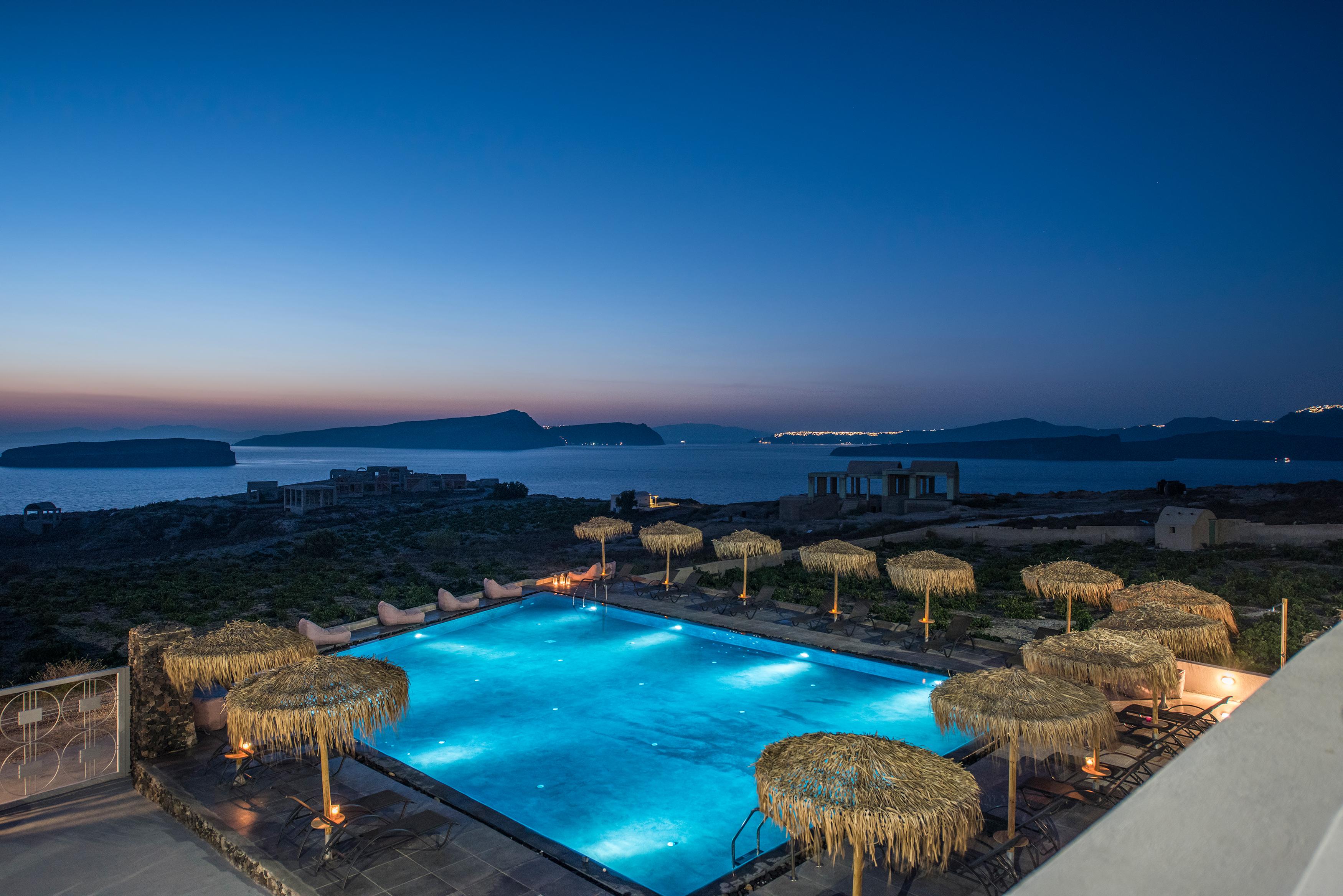 Hotel Sunset Faros Akrotírion Exterior foto