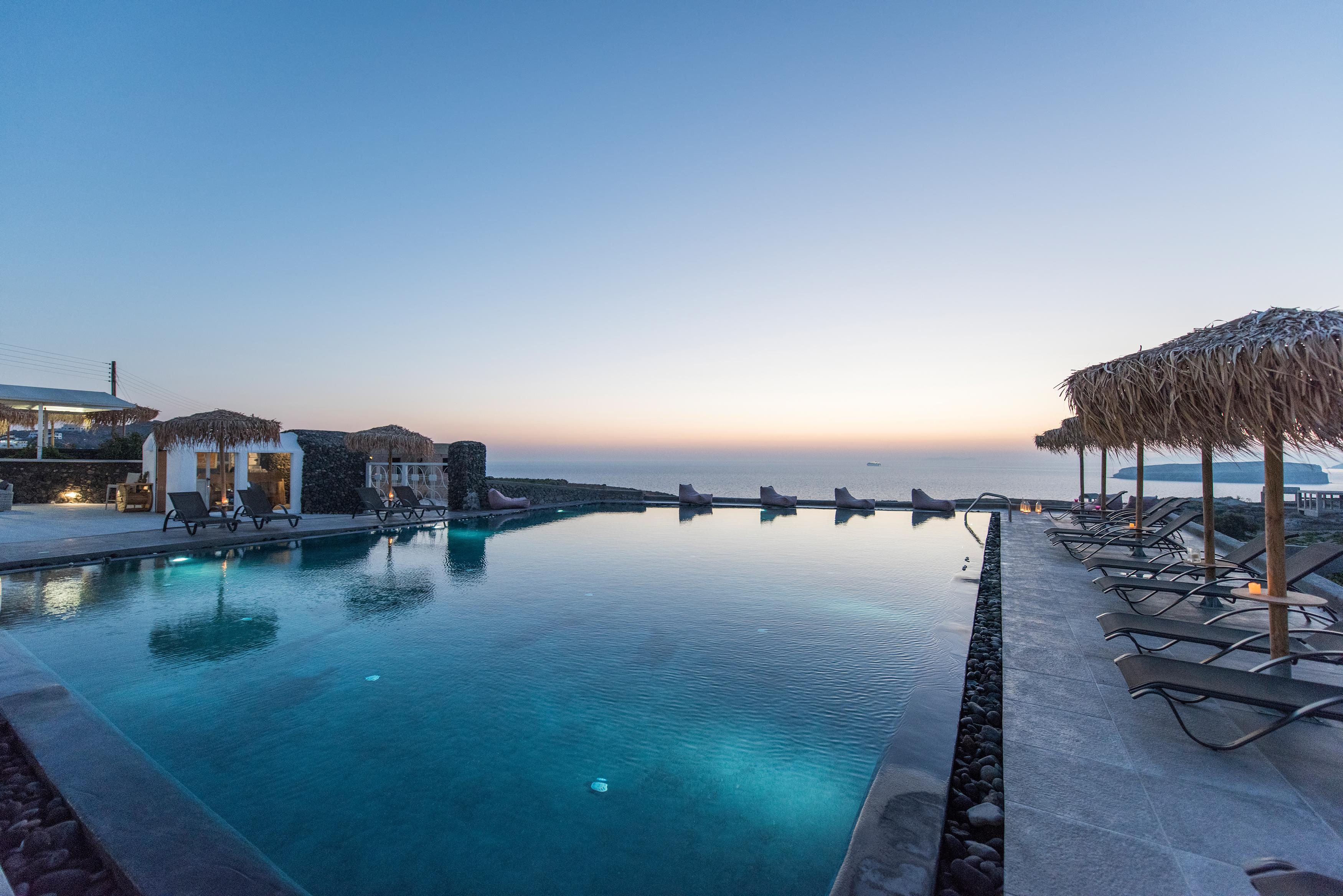 Hotel Sunset Faros Akrotírion Exterior foto